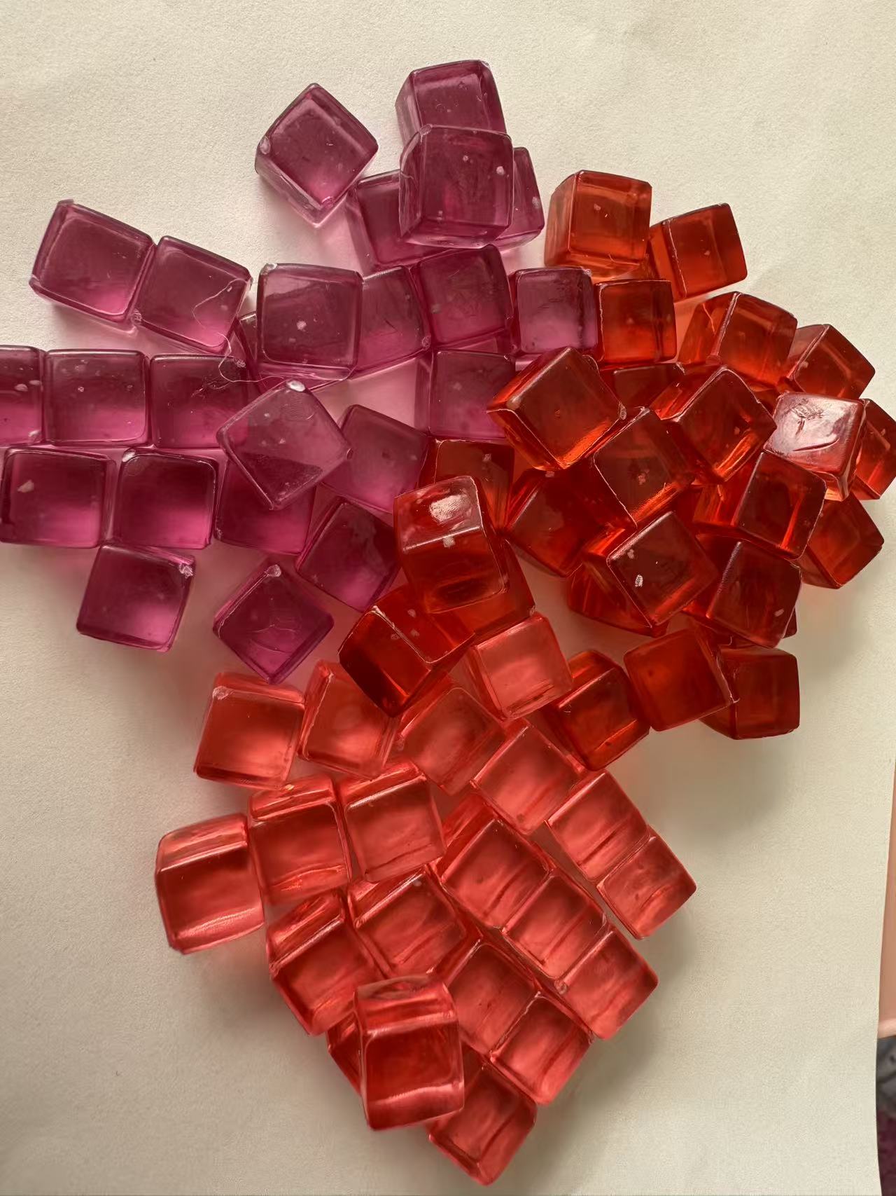 【直播拆】夜光奶油仿真小冰块8*8