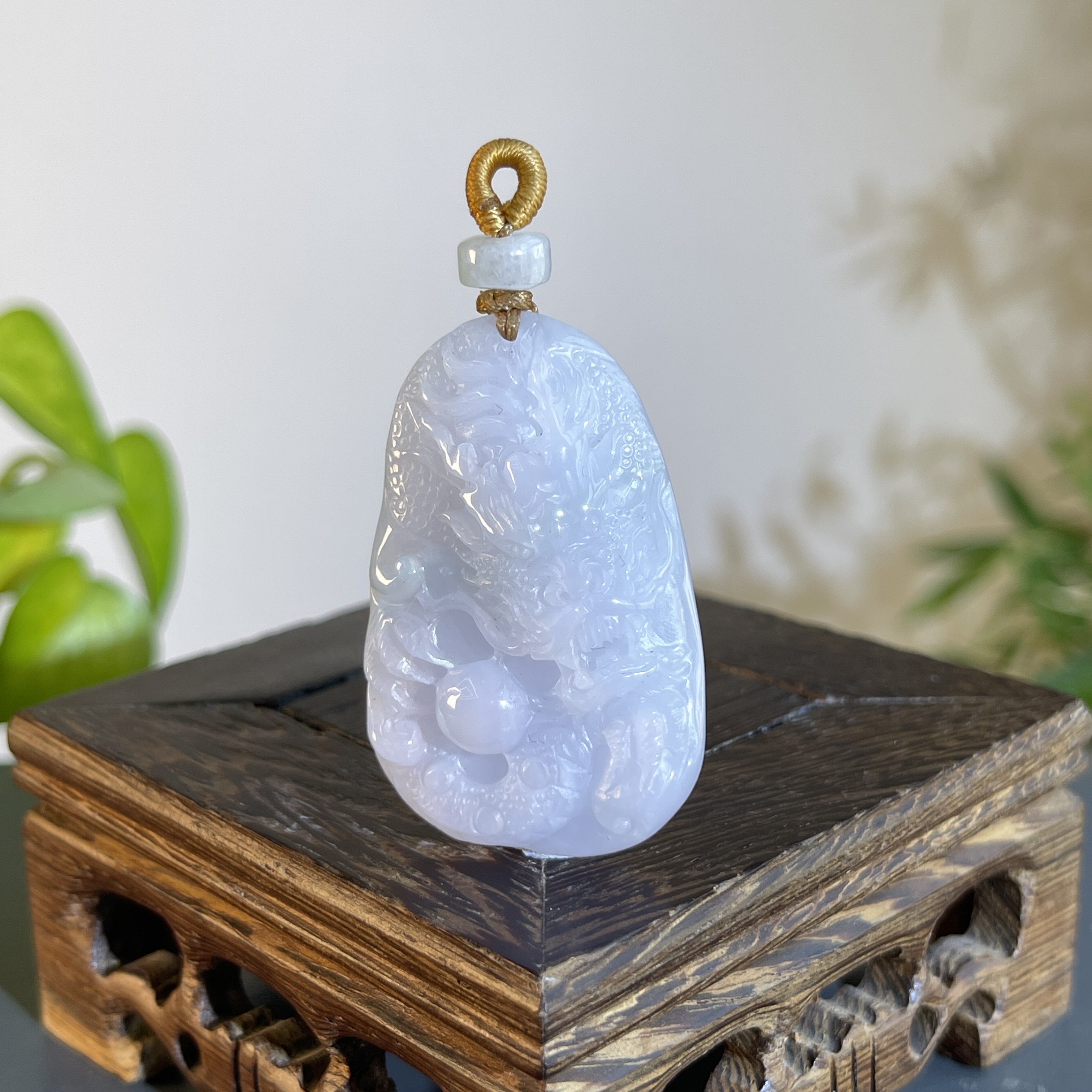 JTB01-29 天然缅甸翡翠A货 龙牌