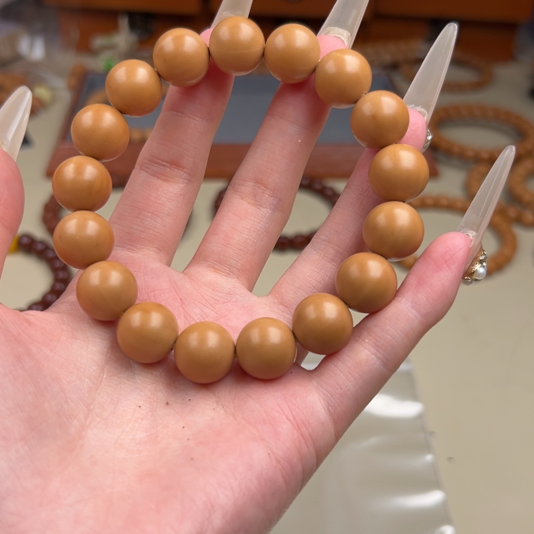 猴头核桃手串正圆泛油35.8