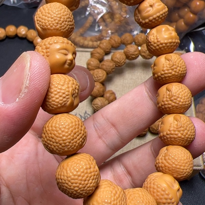 猴头核桃手串特大