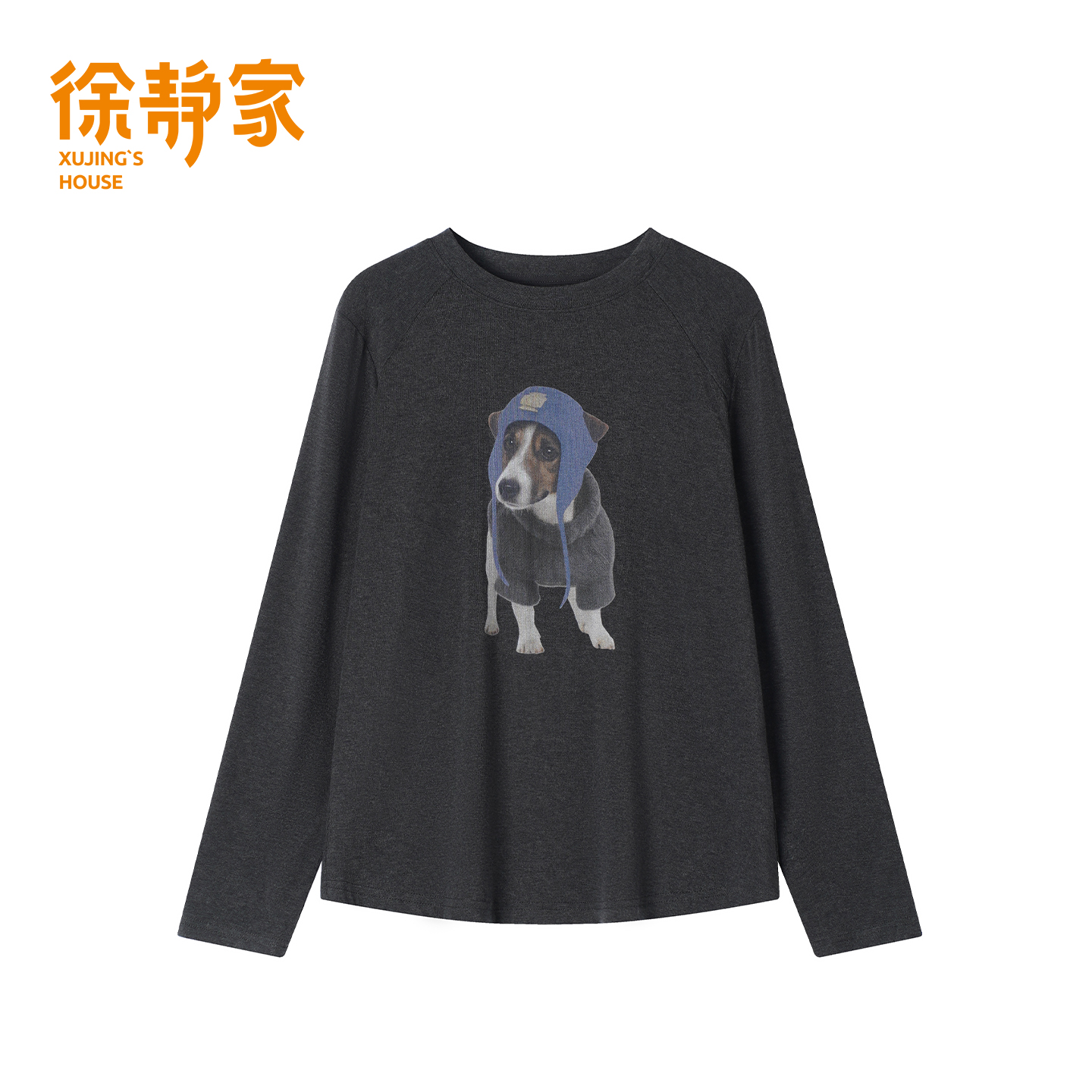 徐静家秋冬季新款圆领保暖内搭显瘦长袖T恤打底衫上衣女W-18