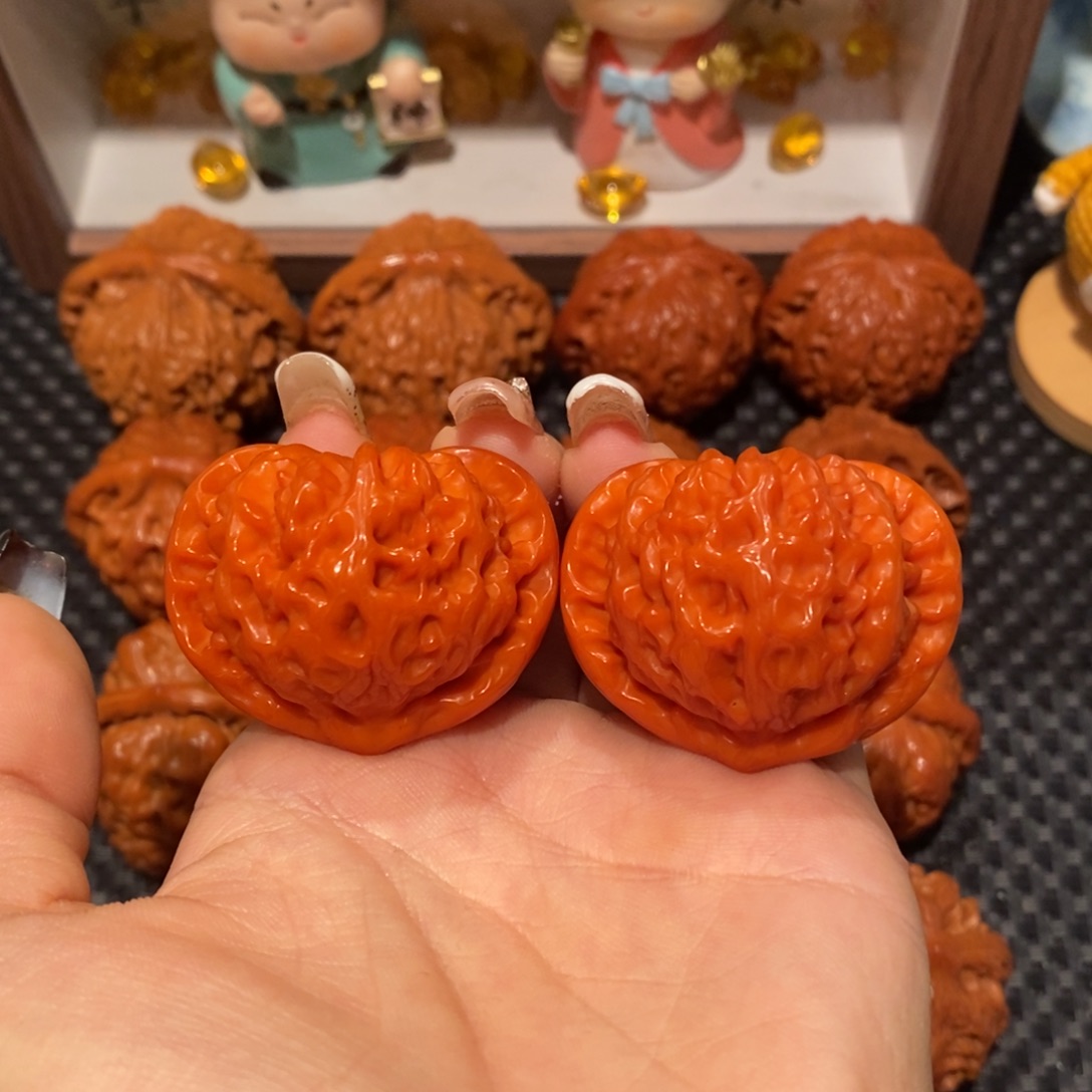 桃核吊坠41桃心宫灯1385