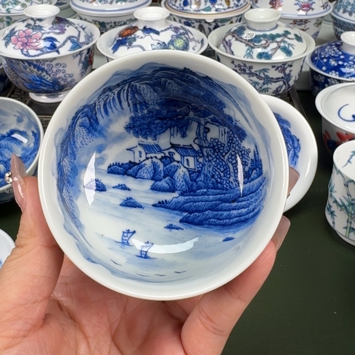 景德镇纯手工手绘茶器245