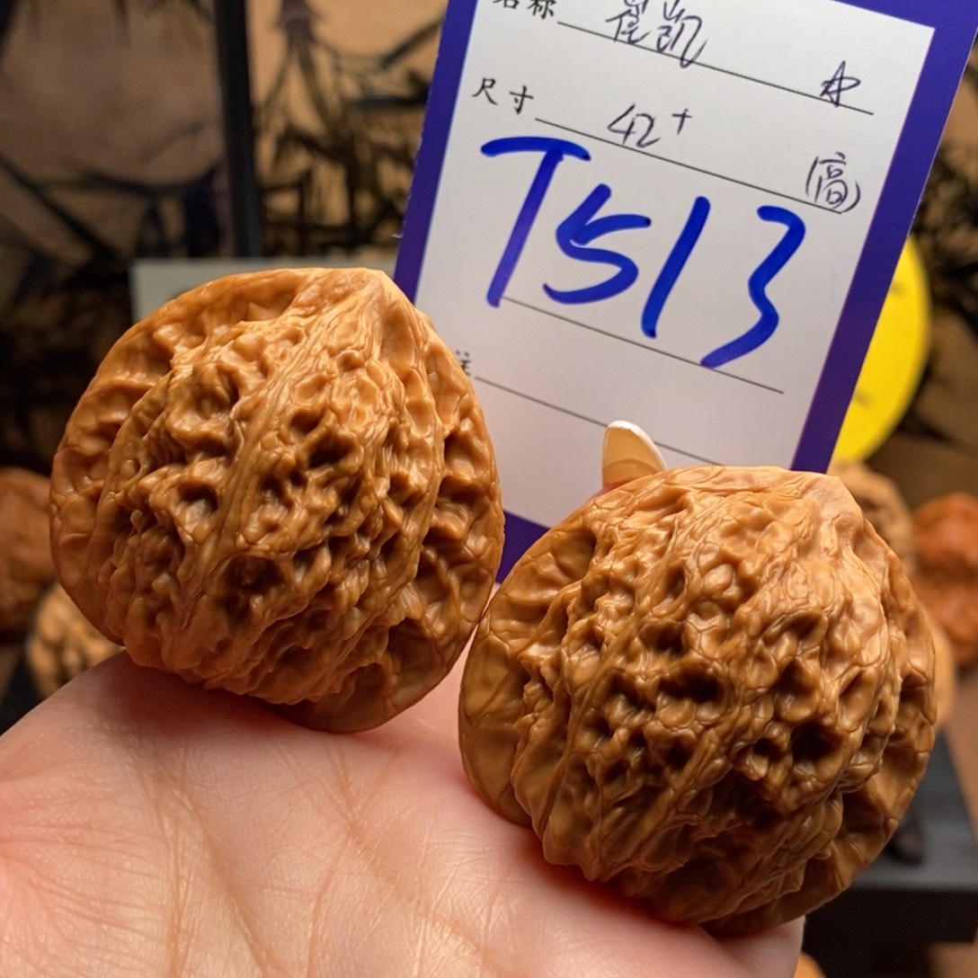 把件文玩核桃崔凯公子帽42