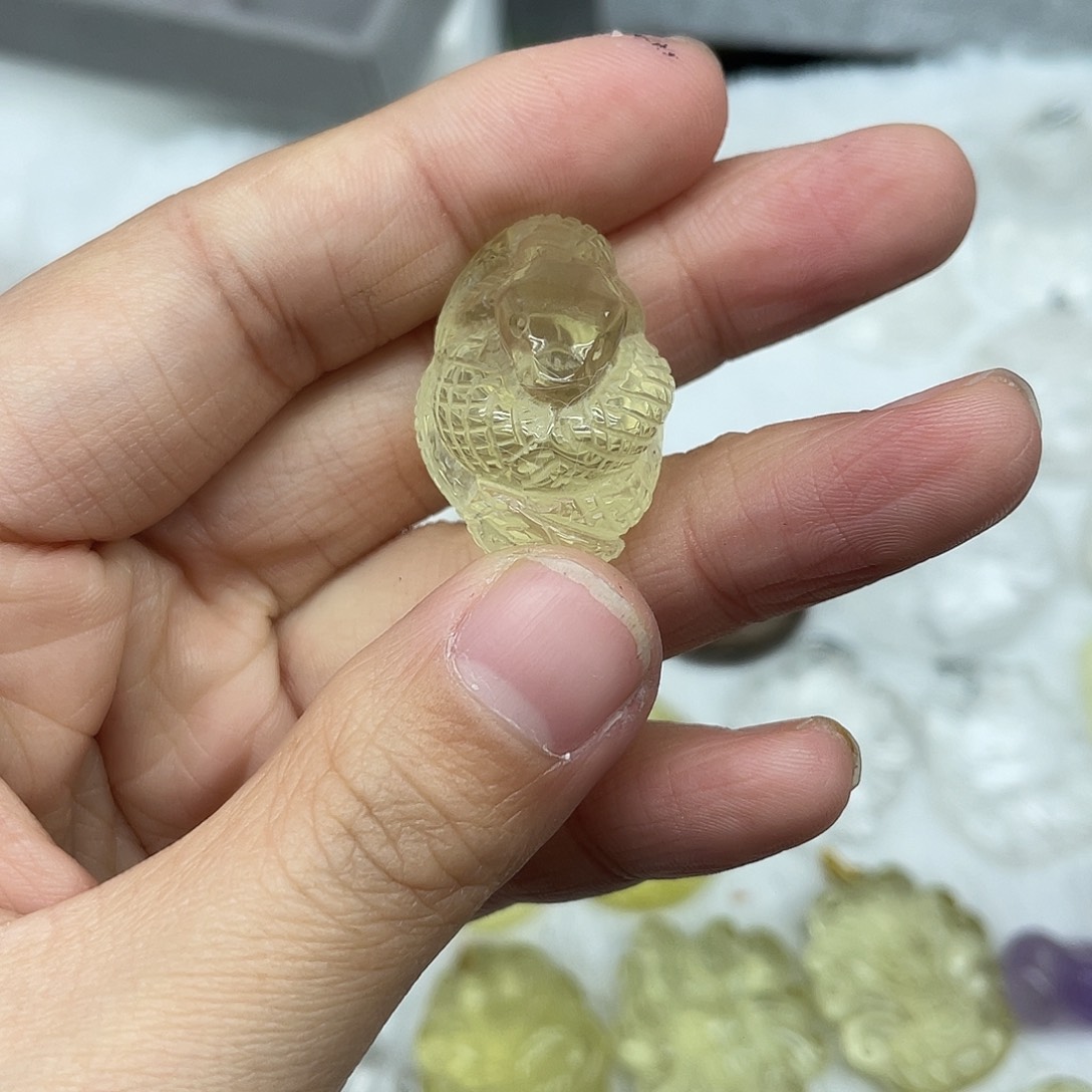 水晶吊坠配件未镶嵌