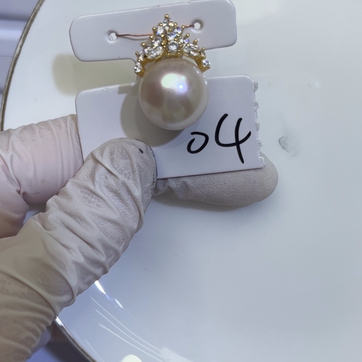 淡水珍珠颈饰银S925镶嵌