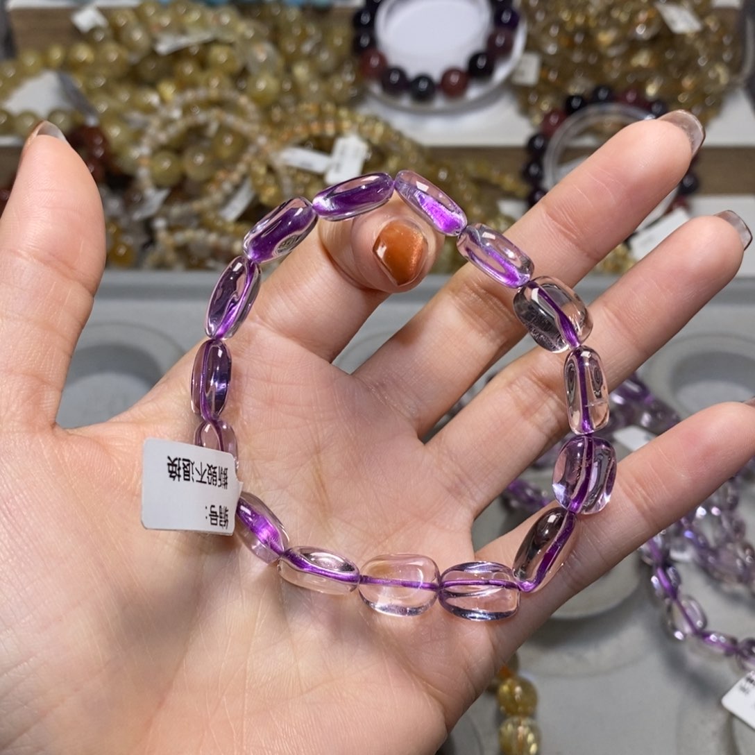 水晶手串未镶嵌手串