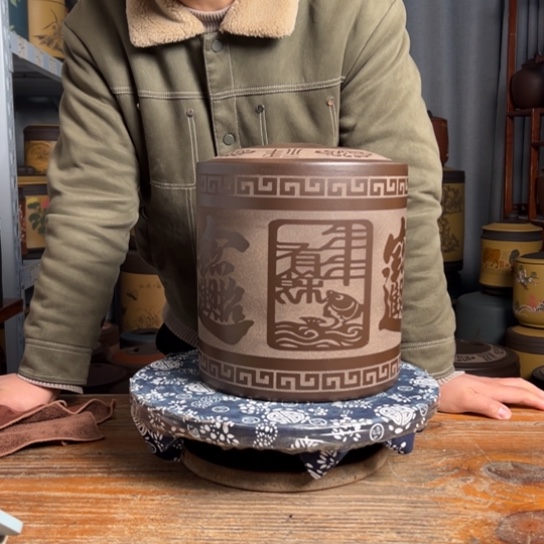 紫砂茶叶罐紫砂艺术