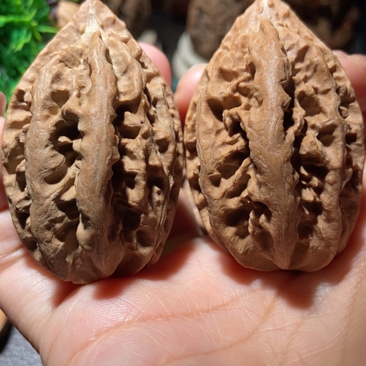 把件文玩核桃东北楸子小雪214