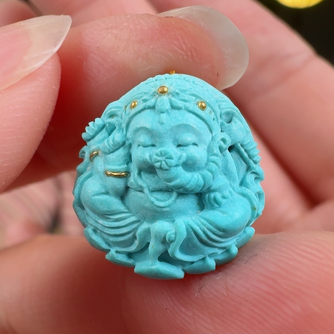 绿松石珠宝奇石未镶嵌