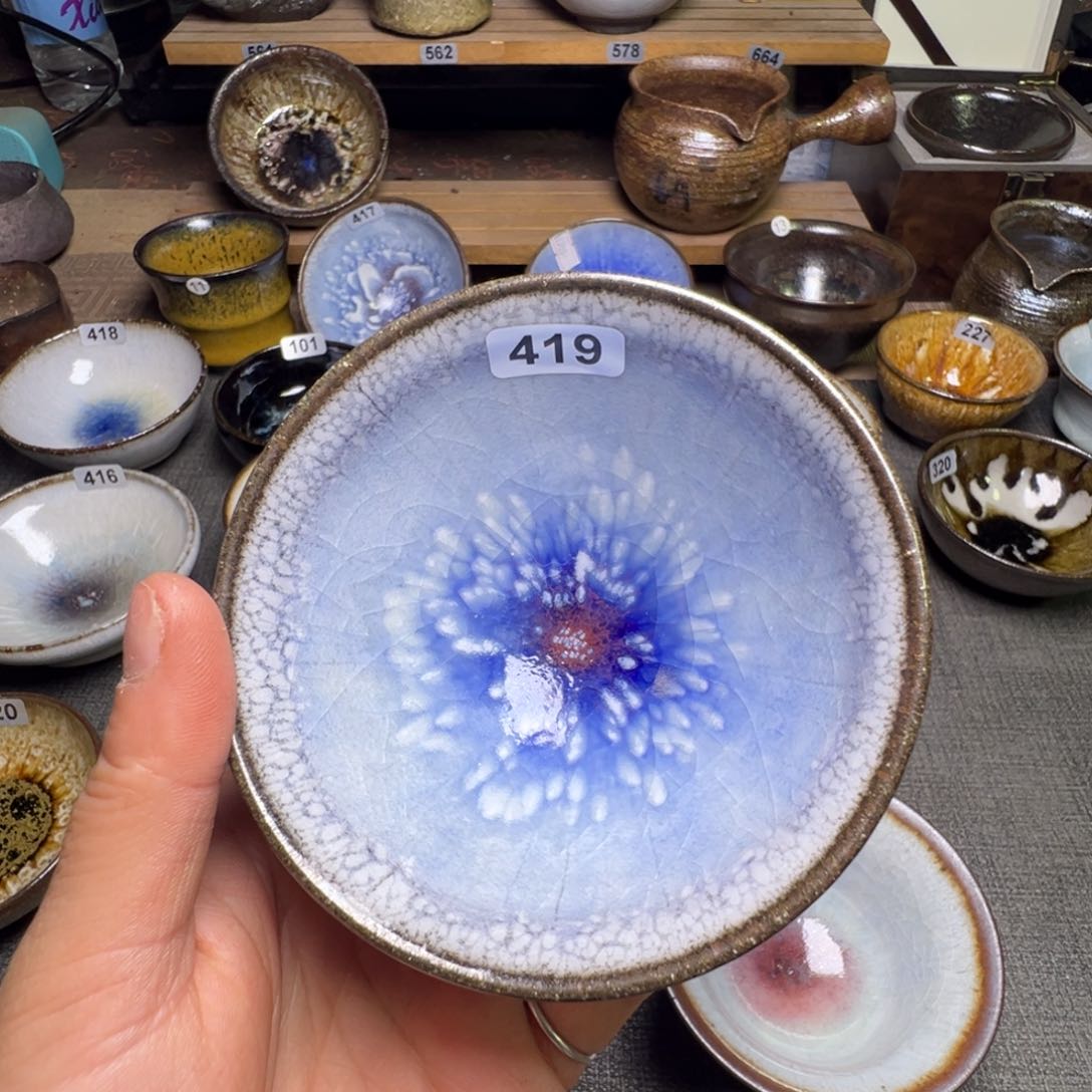 茶盏?*纯手工建盏419个号333号