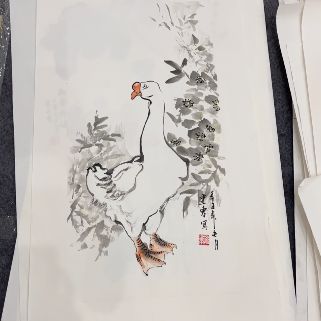 国画ZH精品国画单幅任发