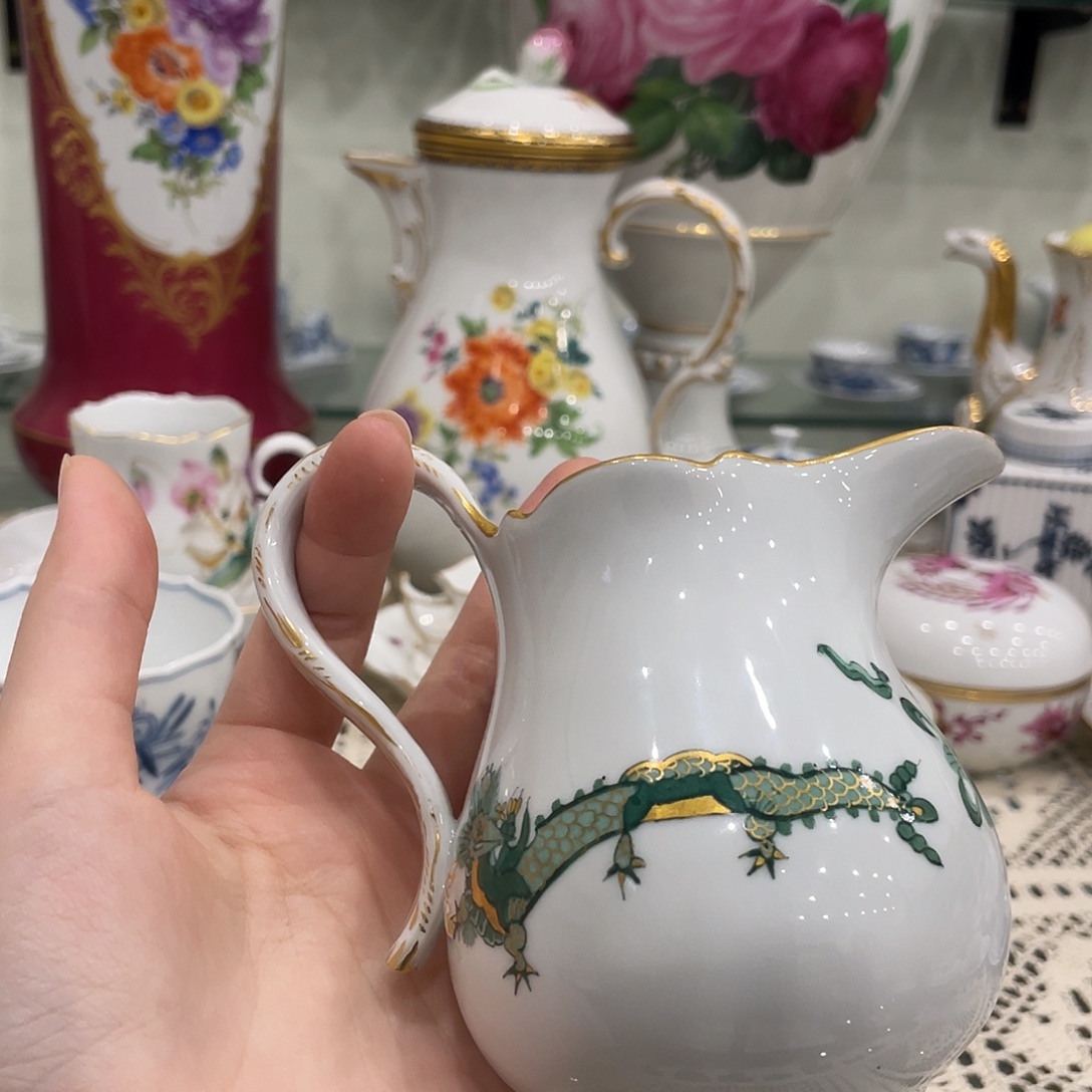 摆件中古一等奶罐