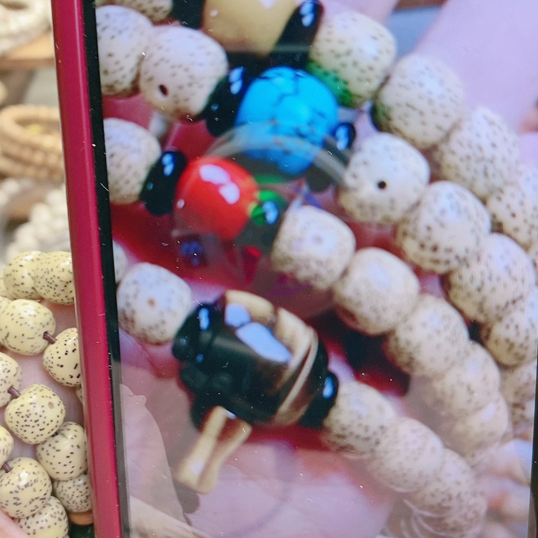 手串星月菩提定制10*9m m108颗