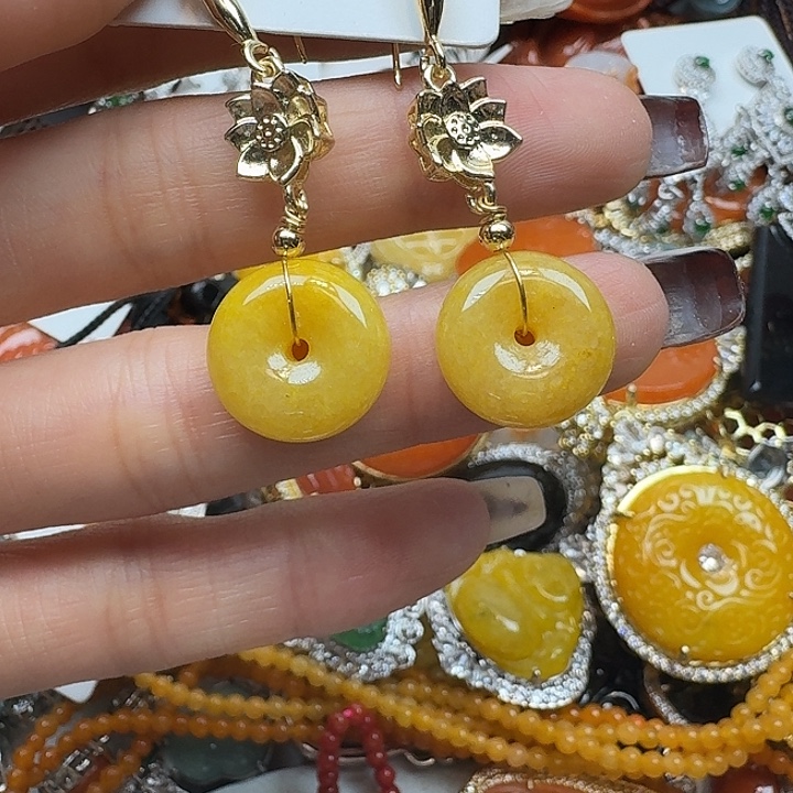 翡翠未镶嵌项链翡翠