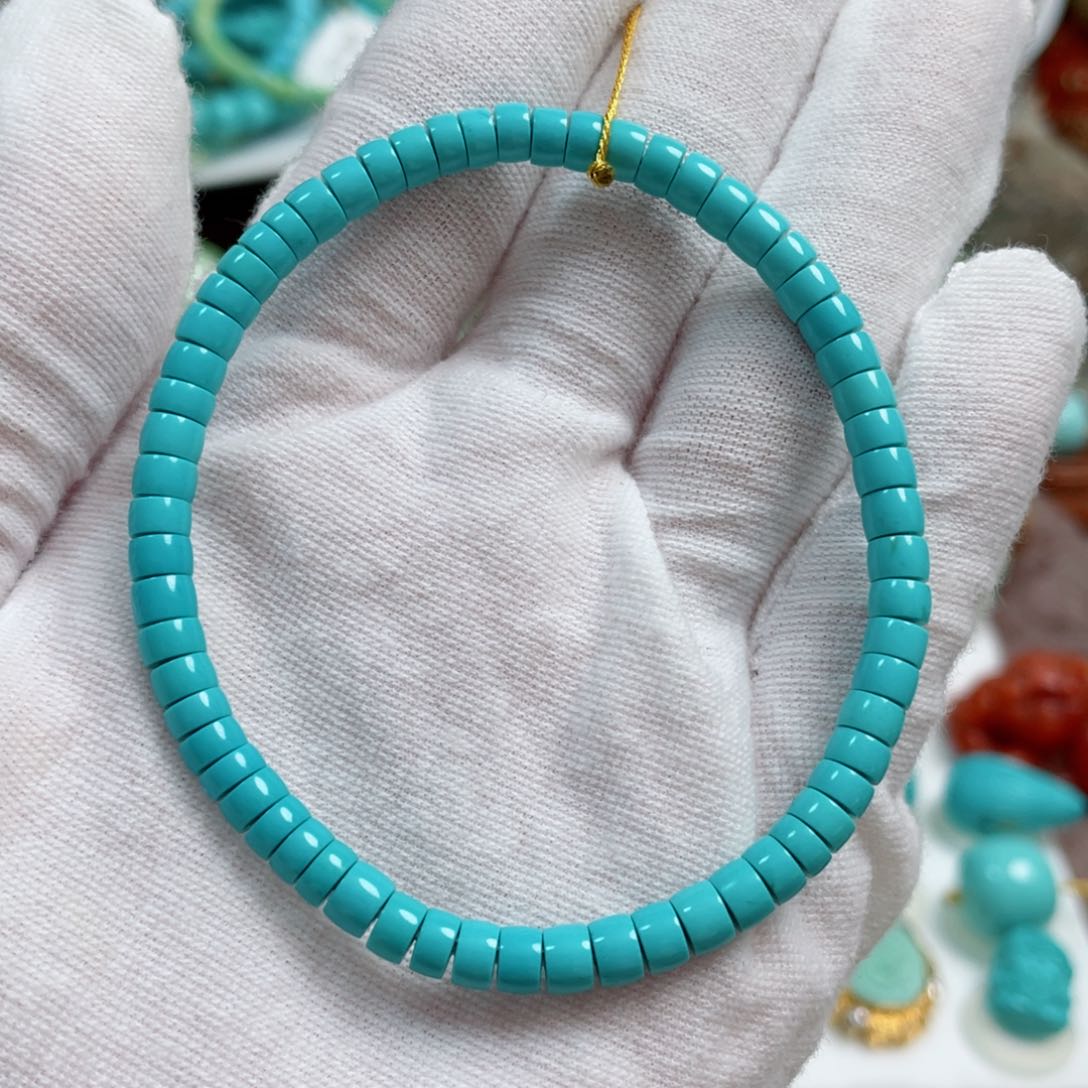 绿松石珠宝奇石未镶嵌