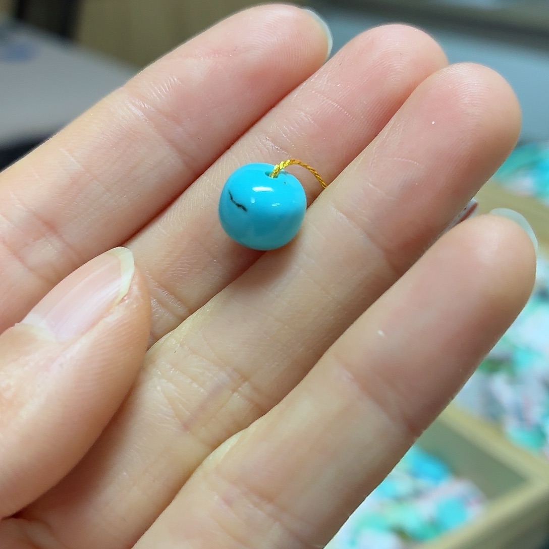 未镶嵌绿松石珠宝奇石
