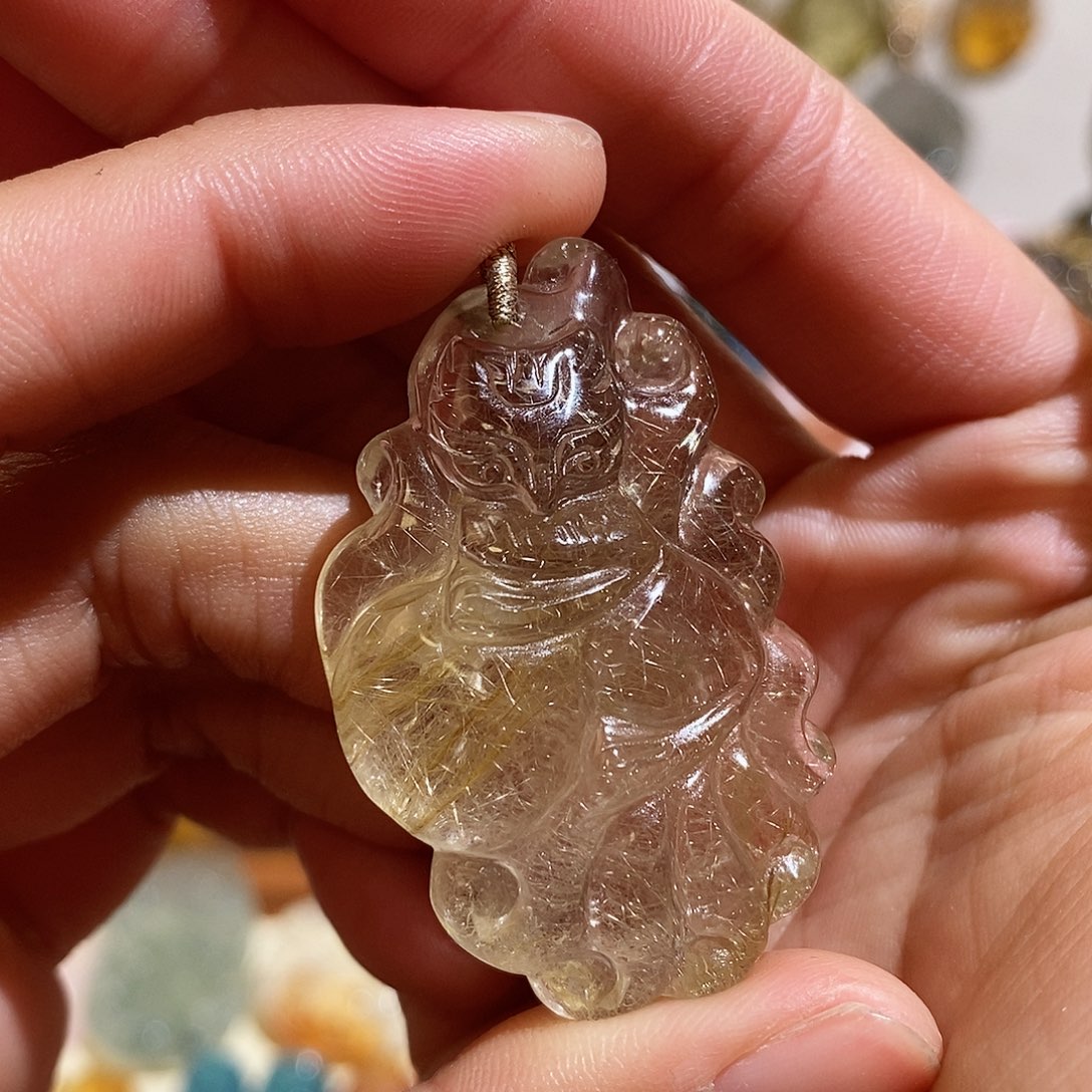 水晶颈饰未镶嵌西*水晶