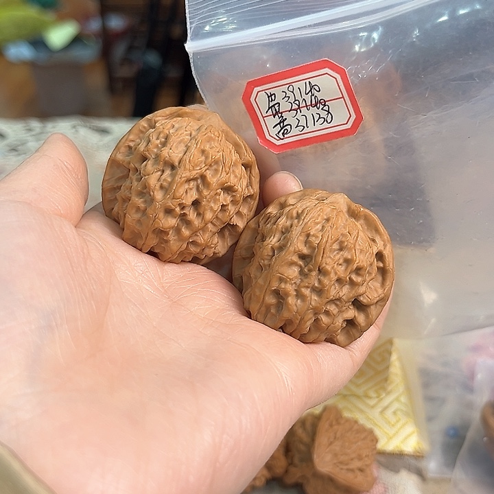 文玩核桃把件非嫁接马老四