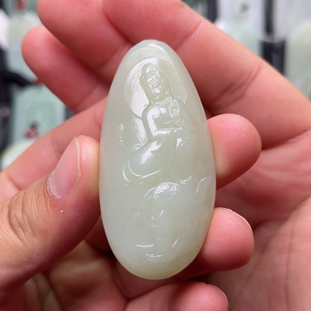 和田玉挂件未镶嵌