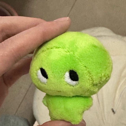 爆款扁豆娃创意可爱毛绒挂件钥匙扣生日礼物公仔书包背包挂件TSL