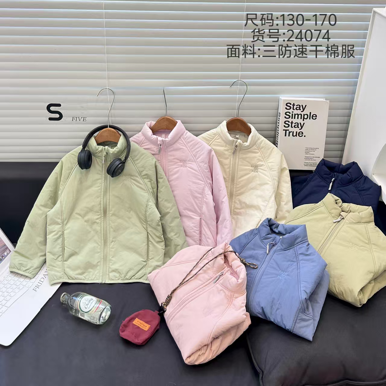 拉链宽松棉衣外套女冬季保暖休闲设计感棉服上衣