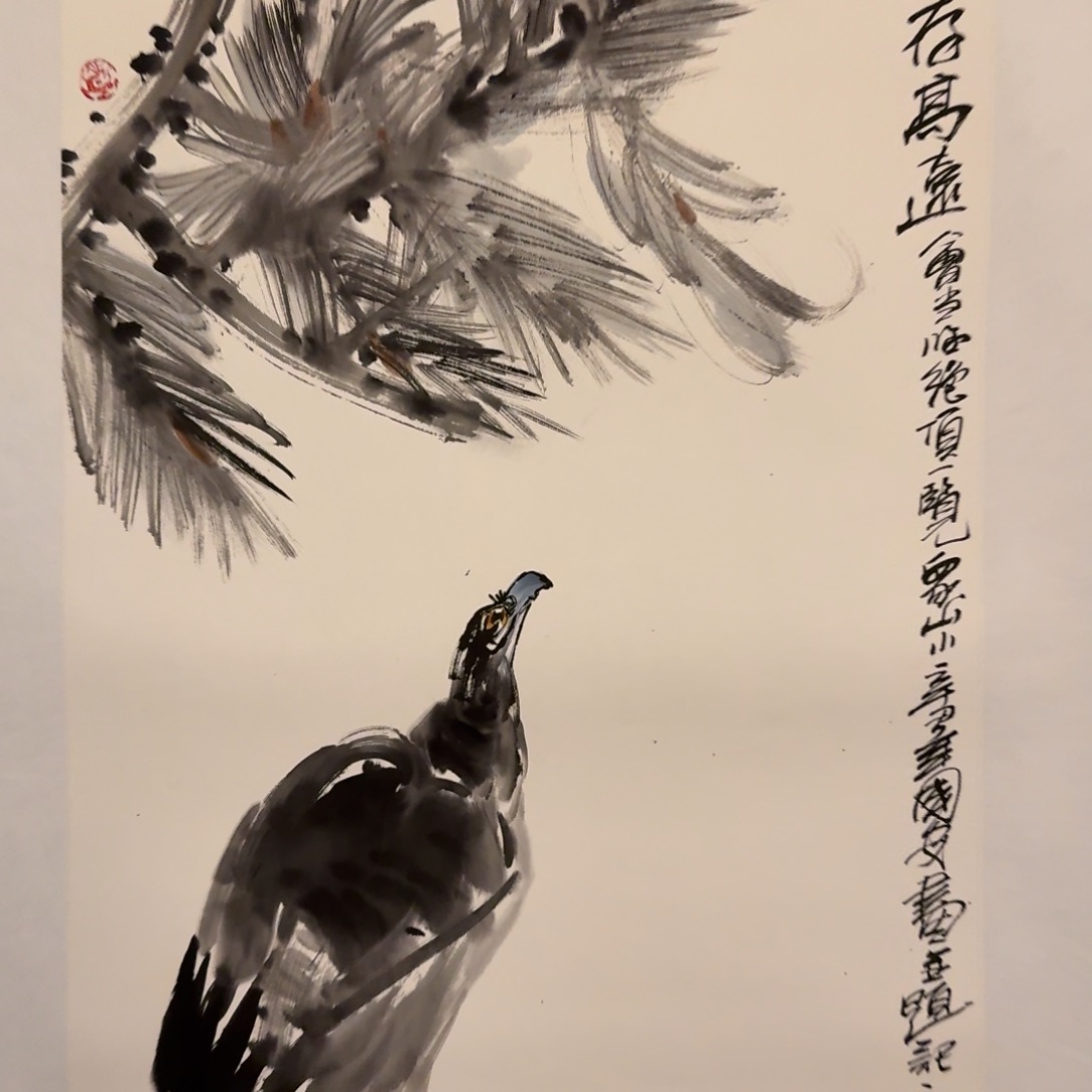 国画丁老师画家作品