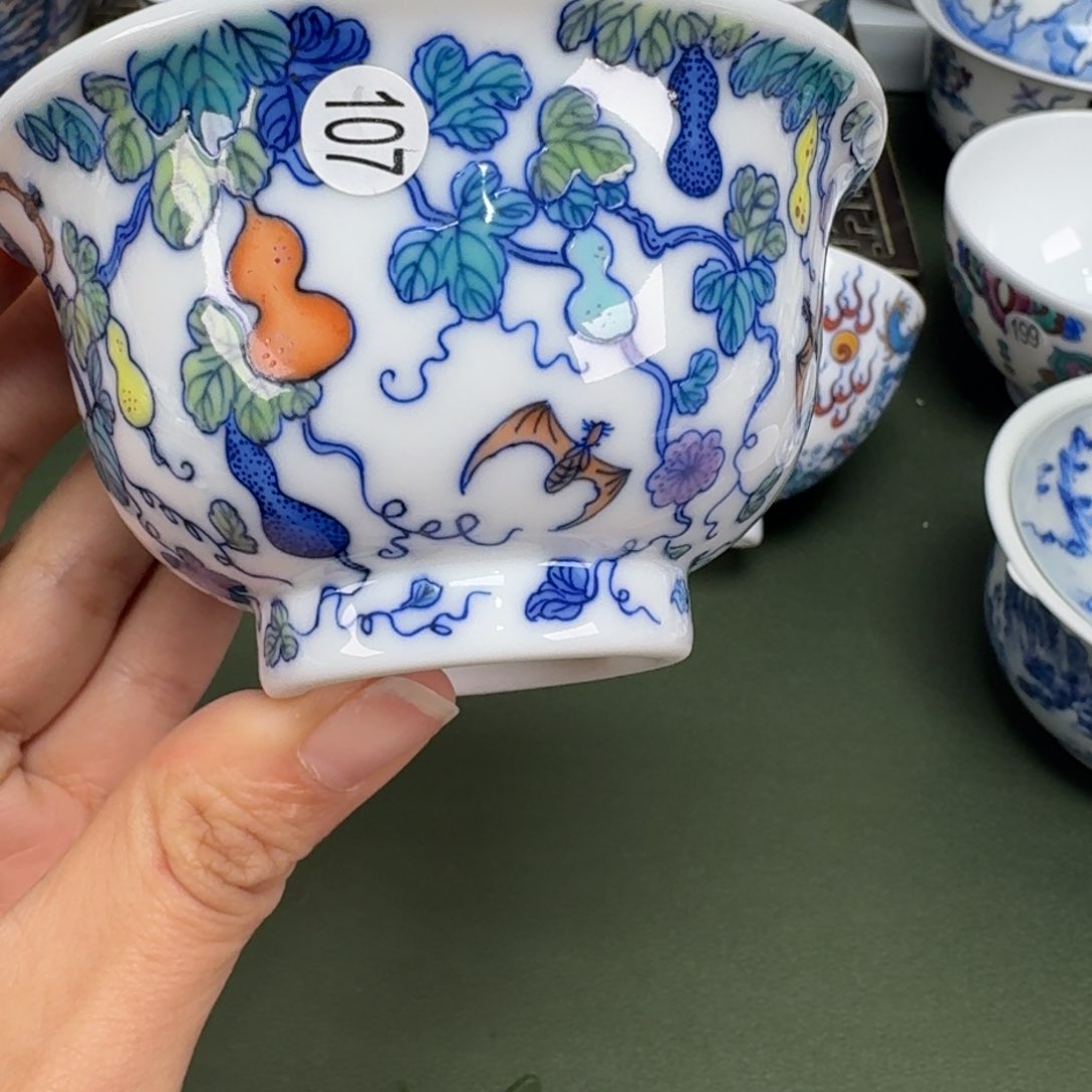 沙沙手工手绘茶具107
