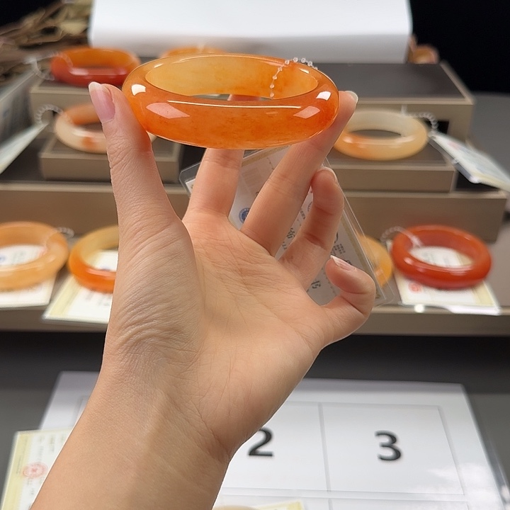 小***姐石英质玉（黄龙玉）未镶嵌颈饰