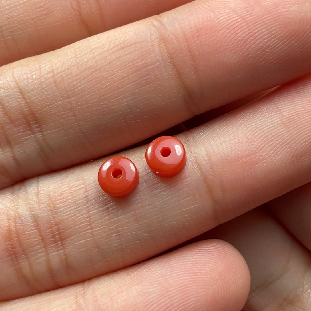 南红玛瑙隔片未镶嵌