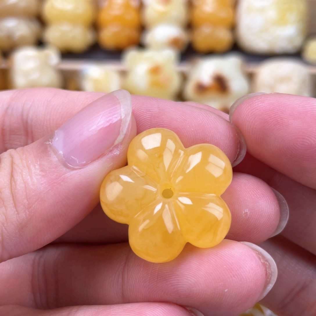 未镶嵌琥珀裸石蜜蜡