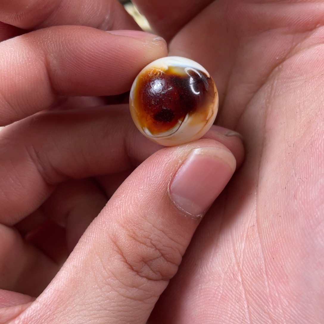 琥珀未镶嵌珠宝奇石18mm