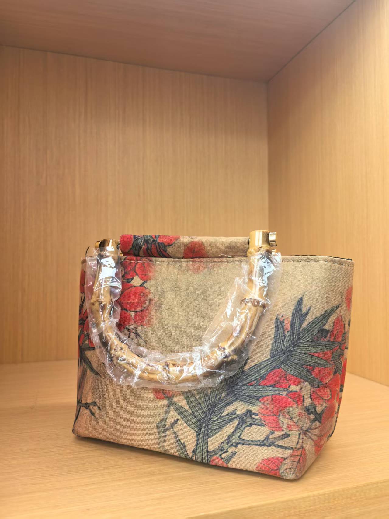 簪缨  织锦提花化妆包