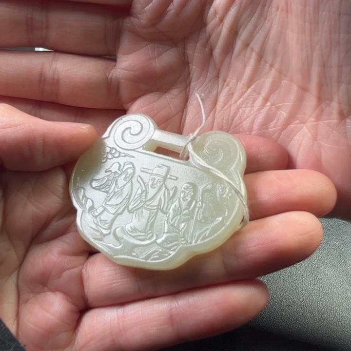 和田玉挂件未镶嵌M**i