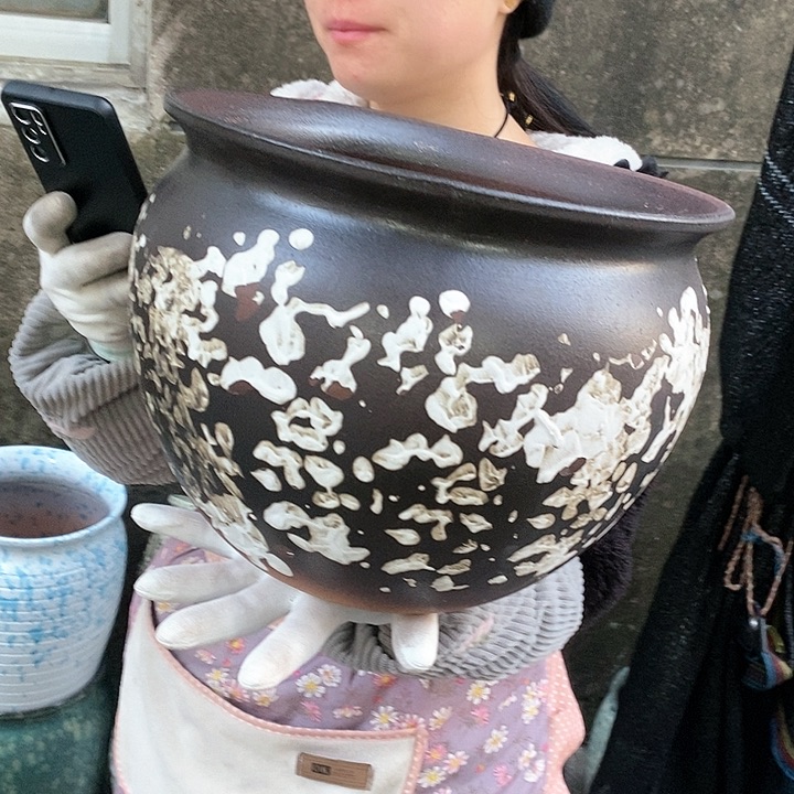 紫砂花盆正品口30高24