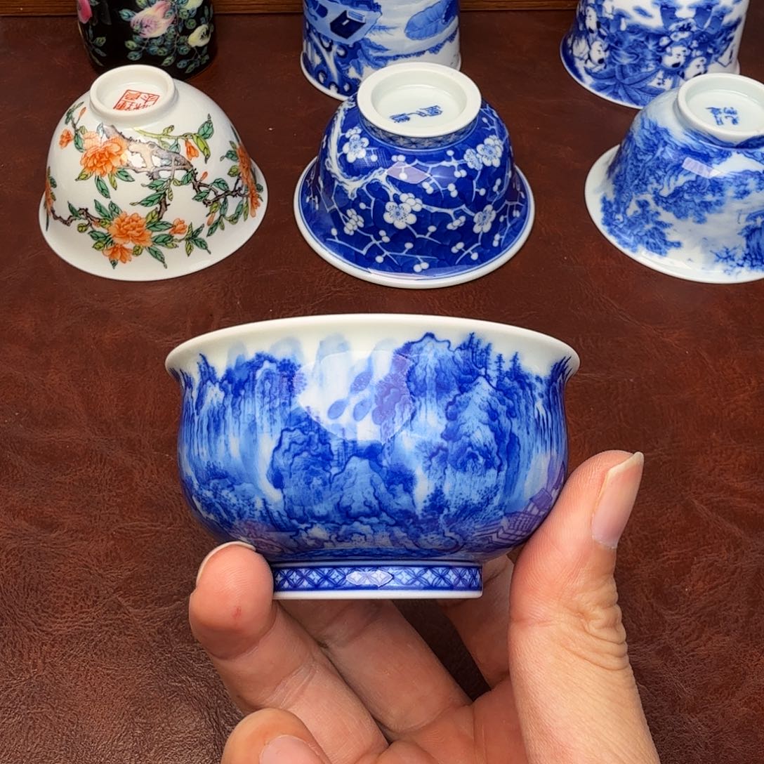 至***在陶现代景德镇全手工全手绘陶瓷