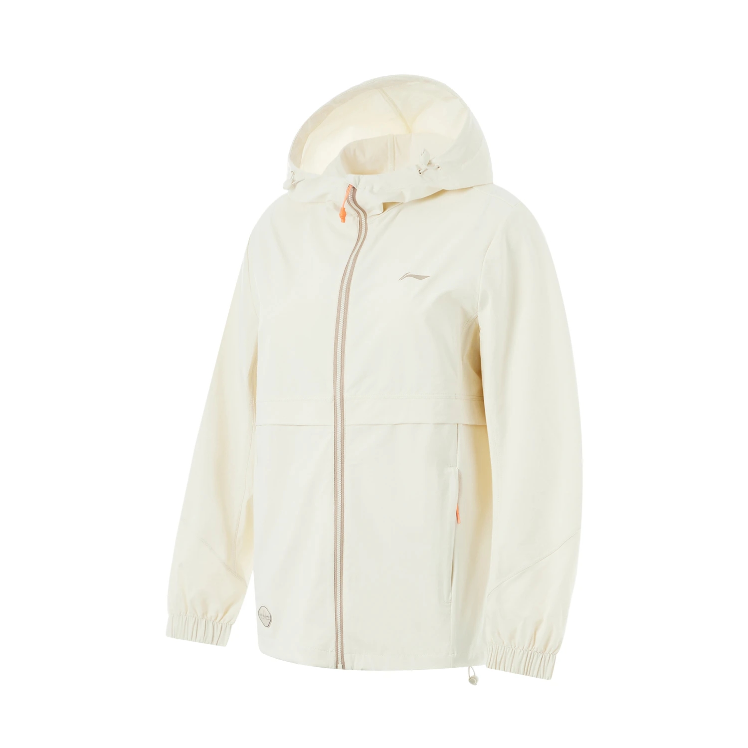 李宁健身系列女子防泼水立体剪裁宽松运动风衣AFDU150