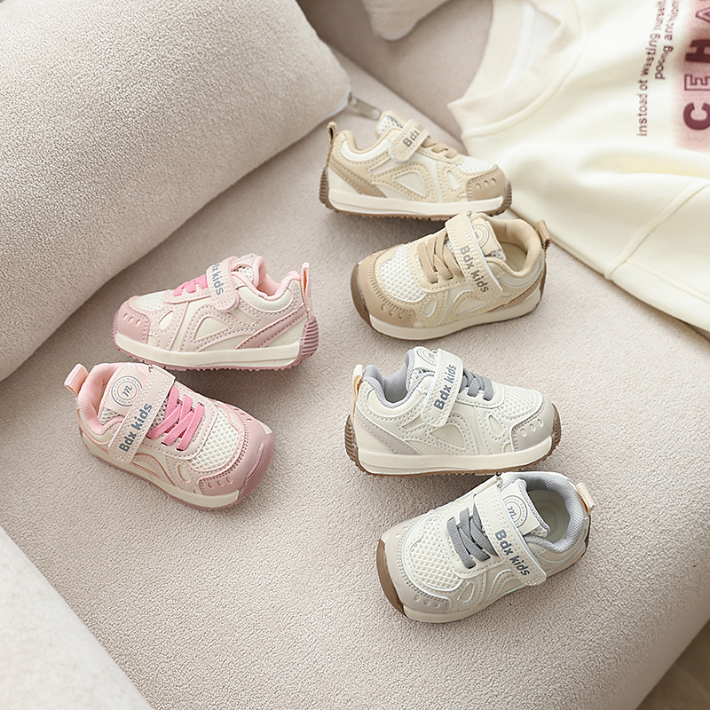 新款ins风春秋宝宝学步鞋防滑运动鞋女童休闲鞋软底百搭宝宝单鞋