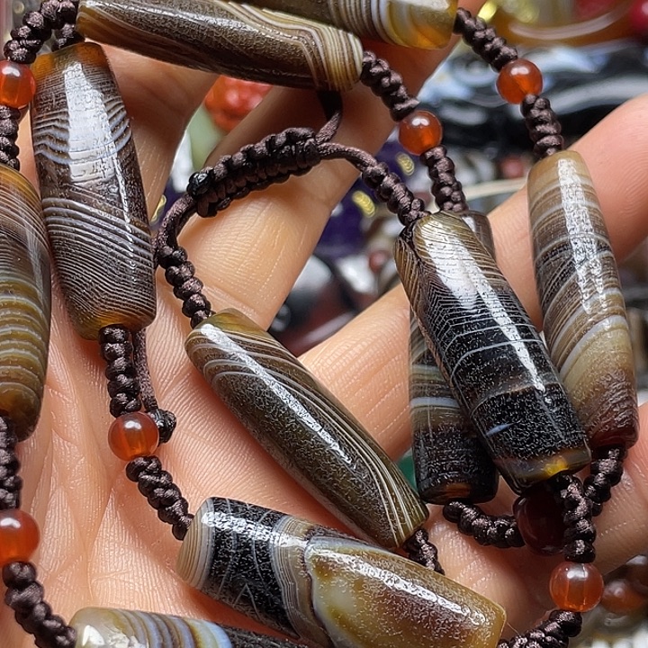 玛瑙/玉髓未镶嵌颈饰