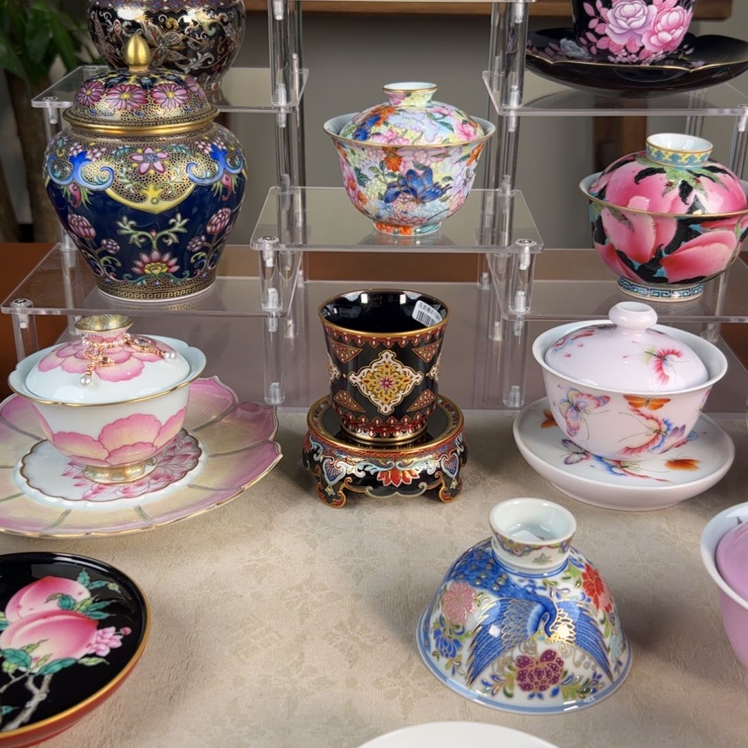 博****2纯手工手绘 高端茶器