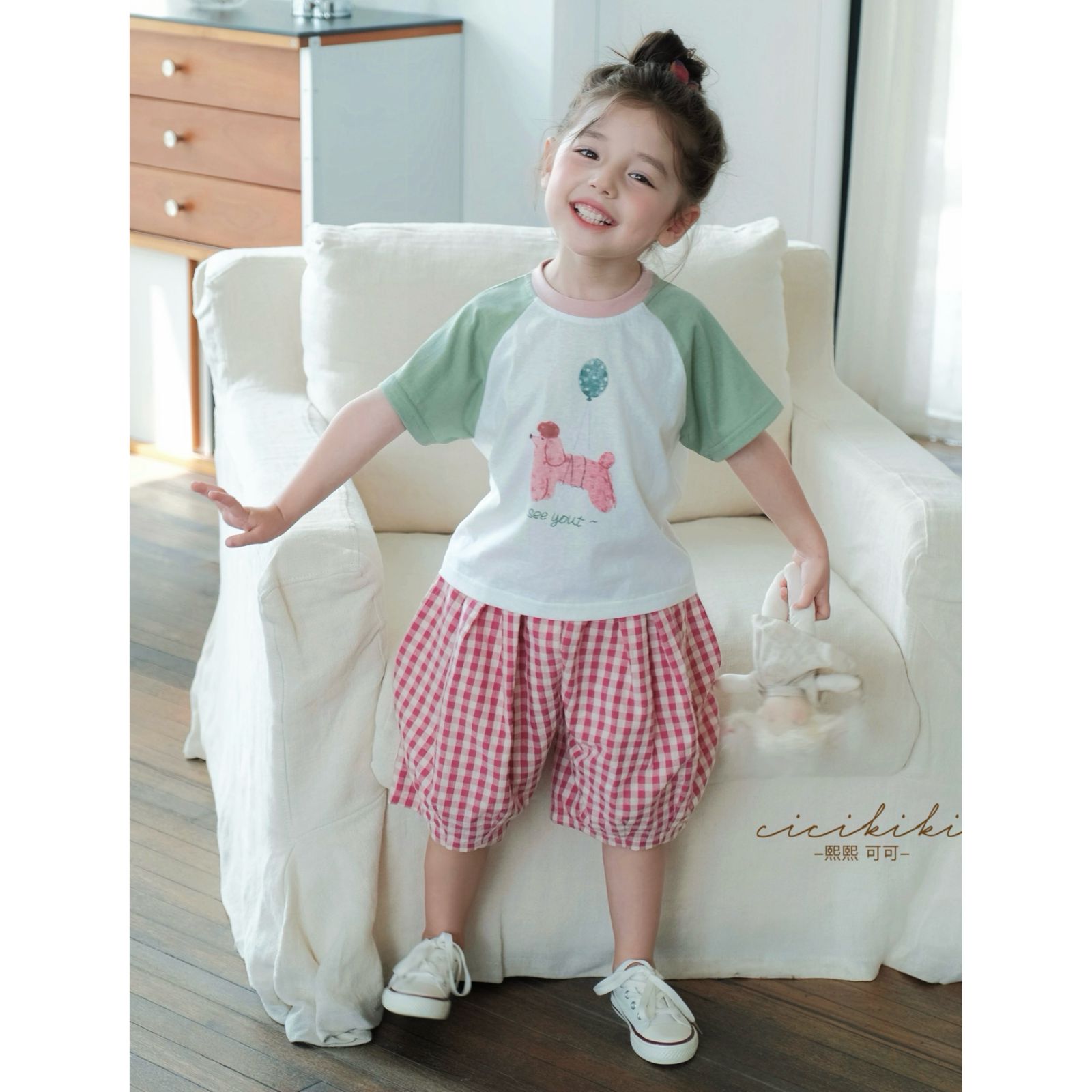 【桃心格格】2025夏季新款时尚品质百搭洋气短裤 熙熙可可KZ2560