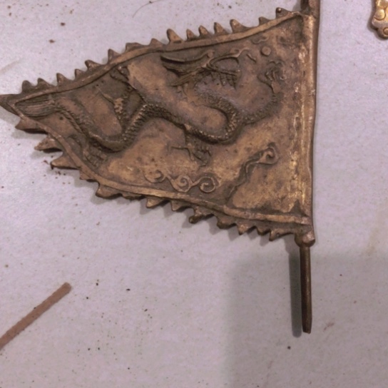 古***风闪电购铜摆件工艺品