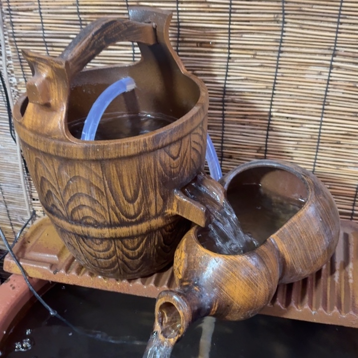 粗陶口径25/35，17/32/14➕15W水泵➕水管➕过滤棉