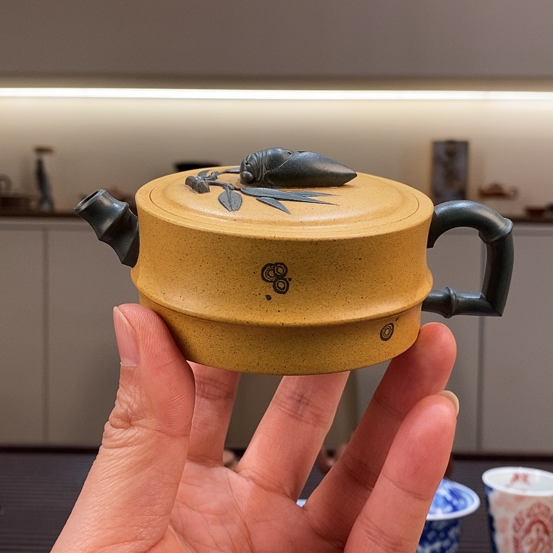 紫砂茶壶g**n李老师蝉音斑竹新年回馈