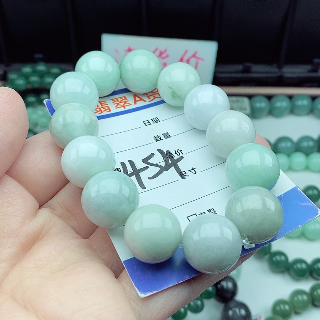 翡翠毛衣链未镶嵌
