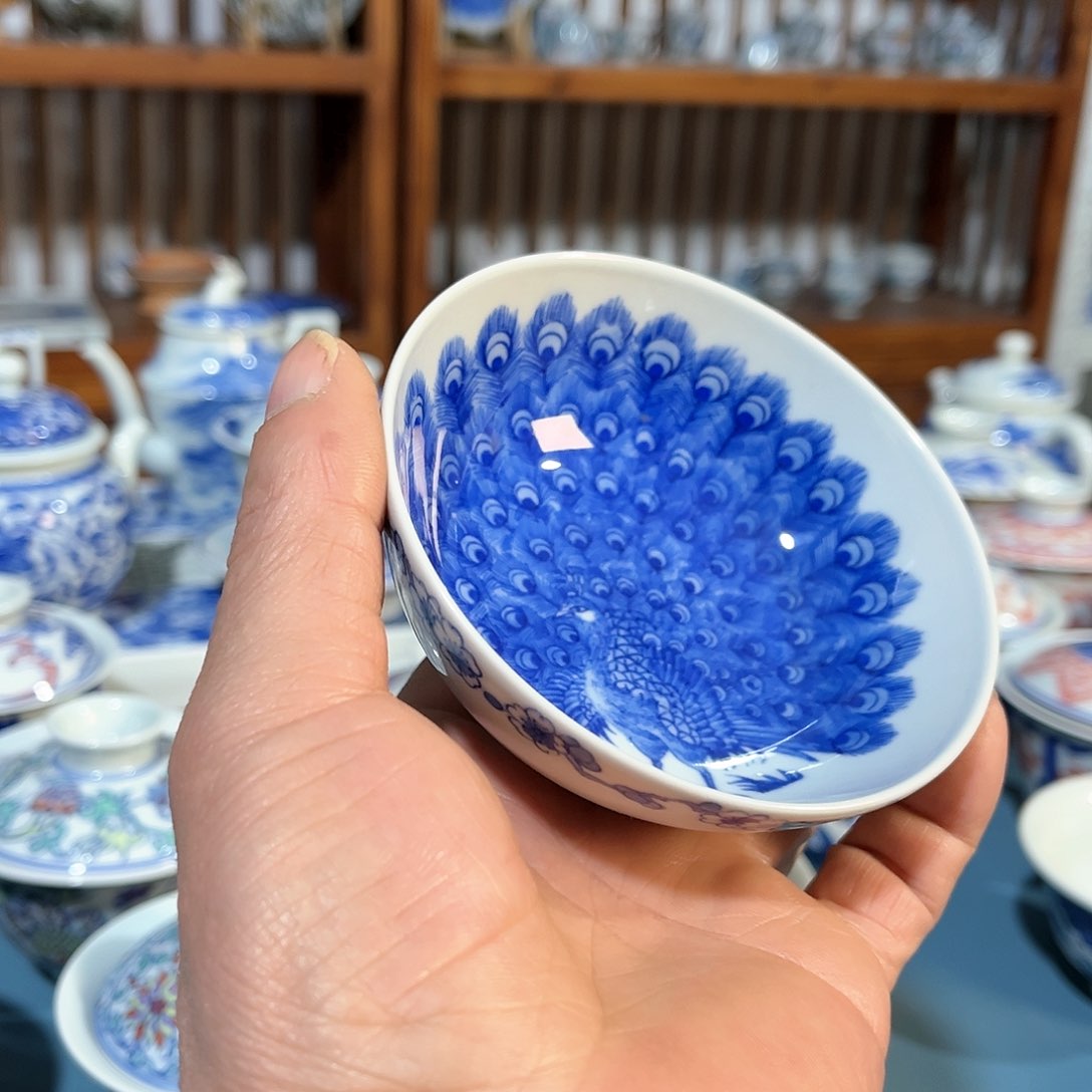 錡镇堂手工手绘杯