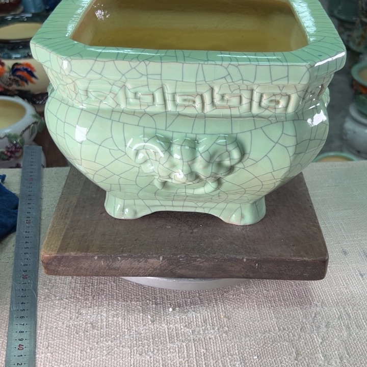 泳坤堂石湾盆能**伸陶瓷