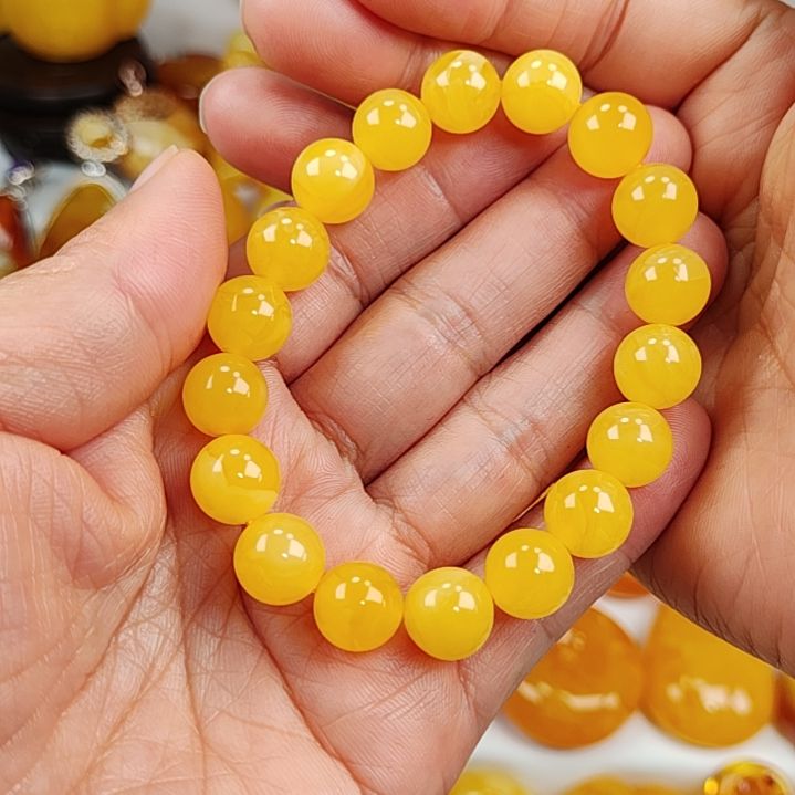 琥珀手串未镶嵌晚**酒手串10