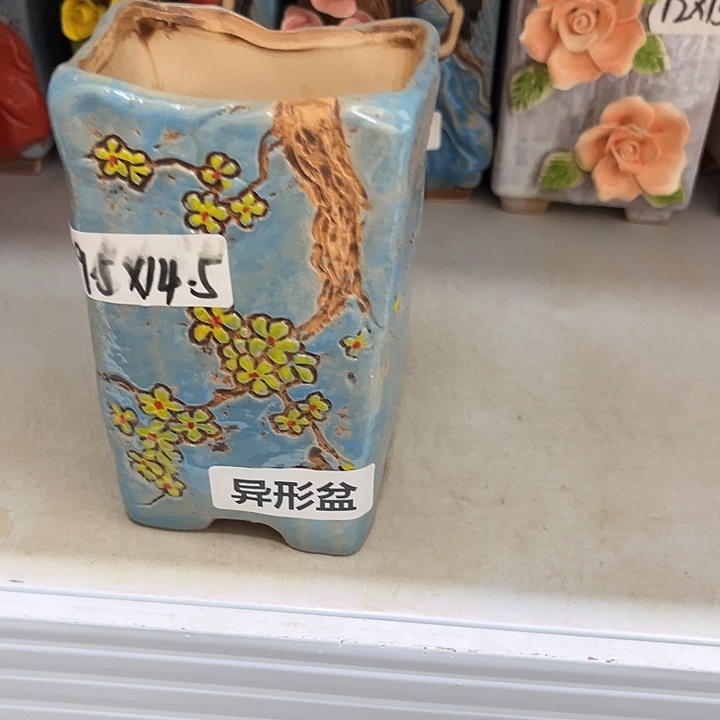 粗陶材质多肉花盆