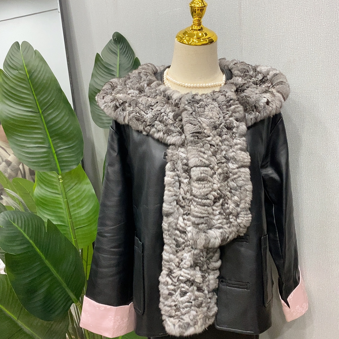 青紫蓝围巾帽子一体冬季保暖百搭女开口风雪帽大檐圆顶